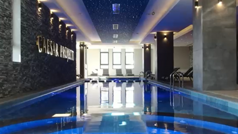 Luxusný Caesar Blue, bazén, SPA, reštaurácia, posilňovňa, Cyprus